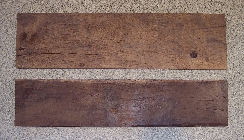 Beispielhafte Oberfl�che historscher Eichendielen oder Eichenbretter