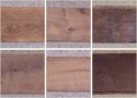 Surfaces of original historical oak boards and oak floors